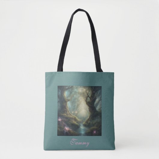 Verzaubertes Wald Cottagecore Sommer  Tasche (Vorderseite)