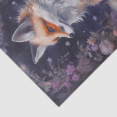 Verzaubertes Wald-Fuchs-Märchenbuch Seidenpapier (Ausschnitt)