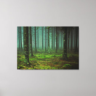 verzaubertes Wald Leinwanddruck