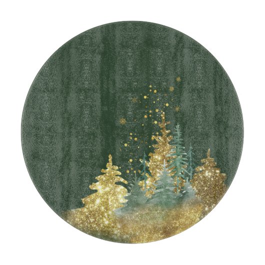 Verzaubertes Wald-Sammel-Schneidbrett Schneidebrett (Vorderseite)
