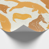 Verzaubertes Wald-Umschlagpapier Geschenkpapier (Ecke)