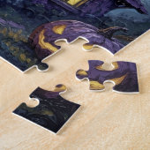 Verzaubertes Waldhaus Puzzle (Seite)