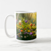 Verzaubertes Waldhäuschen Kaffeetasse (Links)