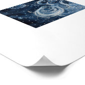 Verzaubertes Waldunicorn Poster (Ecke)