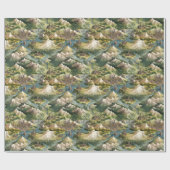 Verzaubertes Wrapping Paper Geschenkpapier (Flach)