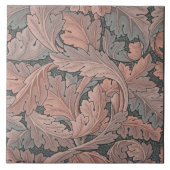 Verzauberung Acanthus William Morris Floral Fliese (Vorderseite)