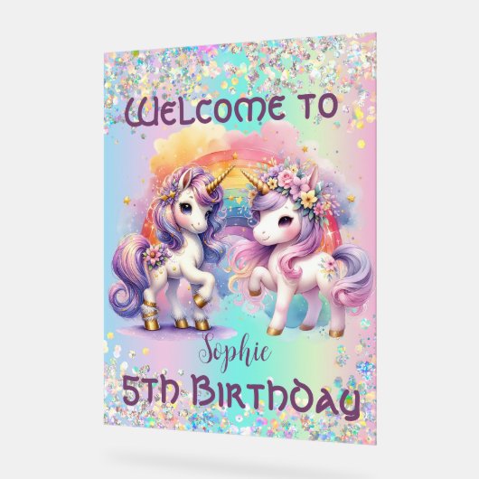 Verzauberung Acrylschild (Winkel)