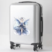 Verzauberung Blue Fairy Vinyl Decal Sticker (Koffer)