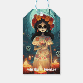 🌹 Verzauberung Catrina Die de Muertos 🌹 Geschenkanhänger