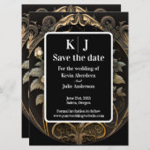 Verzauberung Gold Save the Date (Vorne/Hinten)