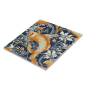 Verzauberung Goldfish Keramik Tiles Fliese (Seite)