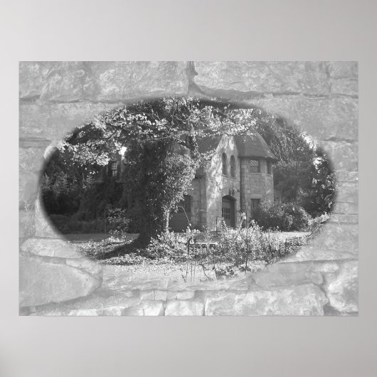 "Verzauberung im Wald" Poster (Vorne)