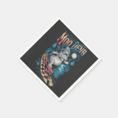 Verzauberung Moo Deng Hippo Serviette (Ecke)