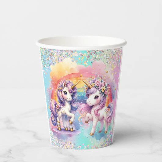 Verzauberung Pappbecher (Rückseite)