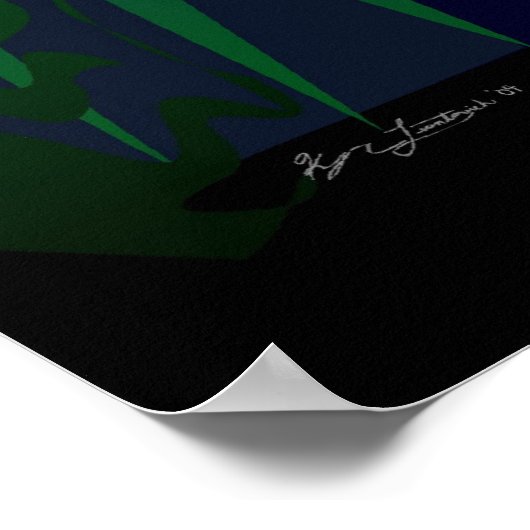 Verzauberung Poster (Ecke)