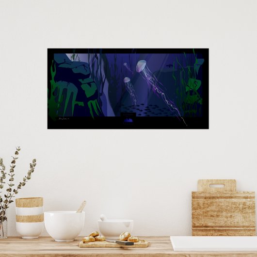 Verzauberung Poster (Küche)