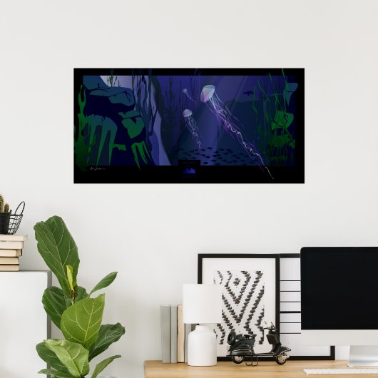 Verzauberung Poster (Heimbüro)