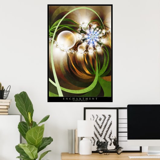 Verzauberung Poster (Heimbüro)