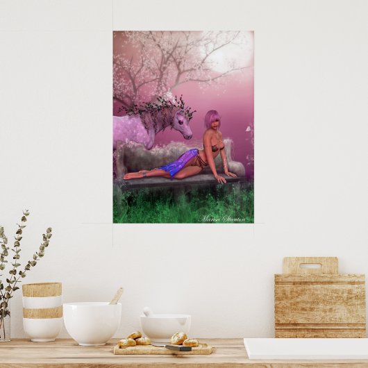 Verzauberung Poster (Küche)