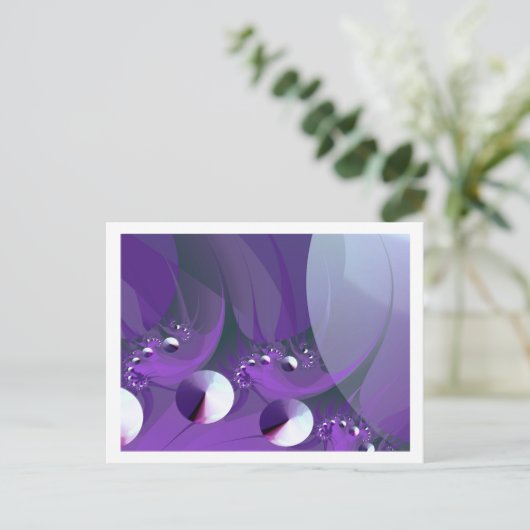 Verzauberung Postkarte (Stehend Vorderseite)