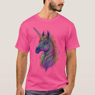 Verzauberung Rainbow Unicorn T-Shirt