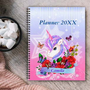 Verzauberung, Schmetterlinge und Rose nach Maß Planer