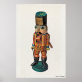 Verzauberung Vintager Nutcracker von Mina Lowry Poster (Vorne)