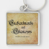 Verzauberungen und Glamour Schlüsselanhänger (Vorne)