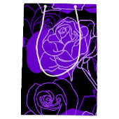 Verzauberungsbeutel für Lila Rose Mittlere Geschenktüte (Rückseite)
