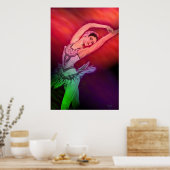 Verzauberungsdruck Poster (Küche)