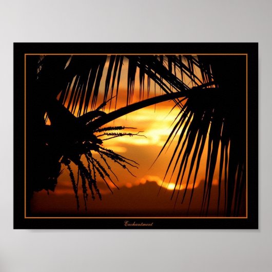 Verzauberungsdruck Poster (Vorne)