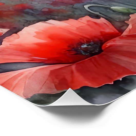 Verzauberungsfeld Poster (Ecke)