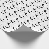 Verzauberungspapier für Hexen und Fledermäuse Geschenkpapier (Ecke)