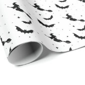 Verzauberungspapier für Hexen und Fledermäuse Geschenkpapier (Rolleneckpunkt)
