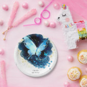 Verzauberungsspass Butterfly Geburtstag Pappteller (Party)