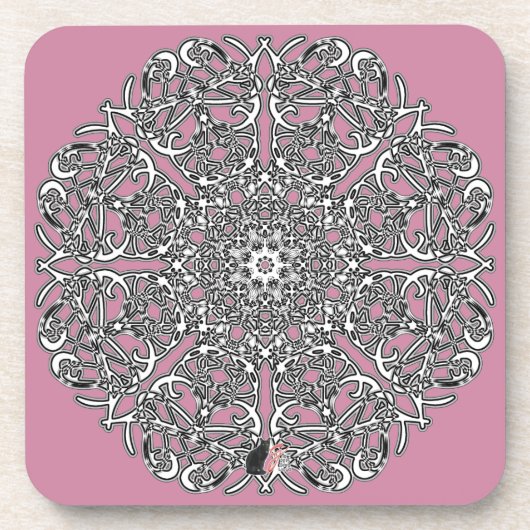 Verzaubre Octa Glyph Dawn Untersetzer (Vorderseite)