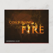 Verzehrendes Feuer - Postkarte (Vorderseite)