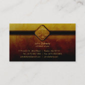 VERZEICHNIS| Berufliches Elegant Visitenkarte (Vorderseite)