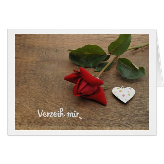 Verzeih mir karte
