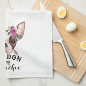 Verzeihen Sie mein französisches Küchentuch (Viertel Falte)