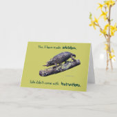 Verzeihen Sie mir bitte Grußkarte Karte (Gelbe Blume)