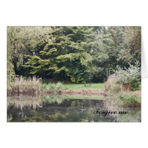 Verzeihen Sie mir die Karte