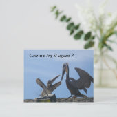 Verzeihen Sie mir/ gehen Sie raus mit mir_ Postkar Postkarte (Stehend Vorderseite)