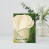 Verzeihen Sie mir/ irgendein Ereignis_Postkarte Postkarte (Stehend Vorderseite)