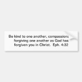 Verzeihen Sie sich Autoaufkleber (Vorne)