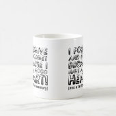 Verzeihen und vergessen Sie die Funny Mug oder Tra Kaffeetasse (Mittel)