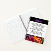 VerzeihGedicht Notizblock (Innenseite)