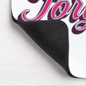 Verzeihter Hibiskus Mousepad (Ecke)