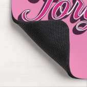 Verzeihter Hibiskus Mousepad (Ecke)