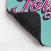 Verzeihter Hibiskus Mousepad (Ecke)